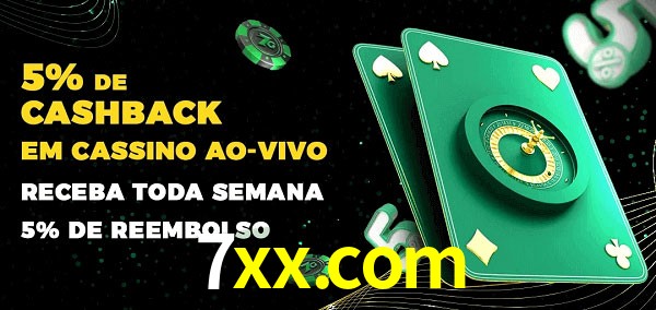 Promoções do cassino ao Vivo 7xx.com